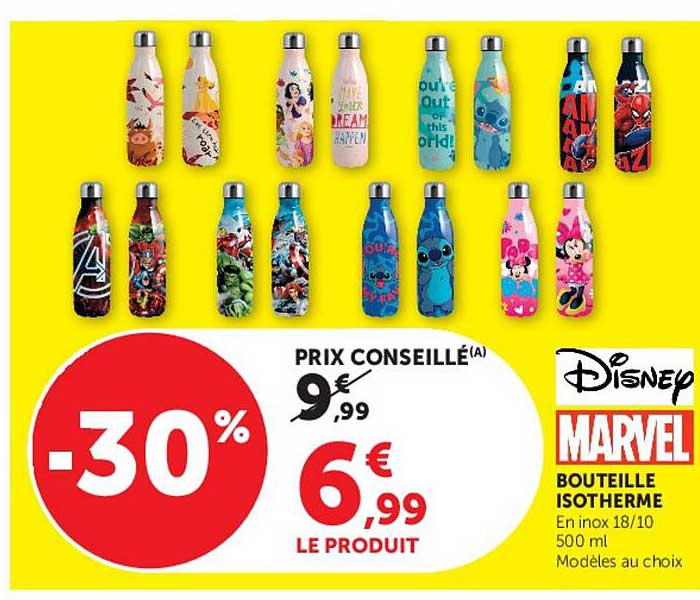 Disney Marvel Bouteille Isotherme