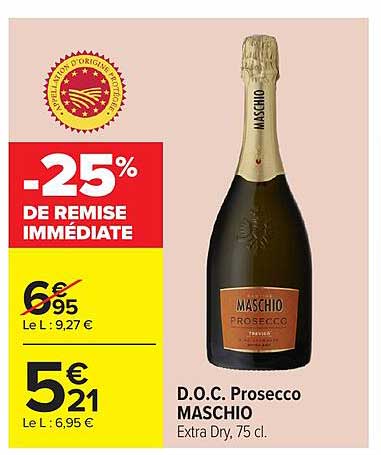 D.O.C. Prosecco MASCHIO