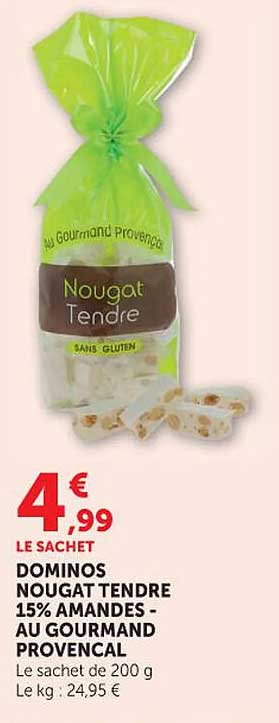 Dominos Nougat Tendre
