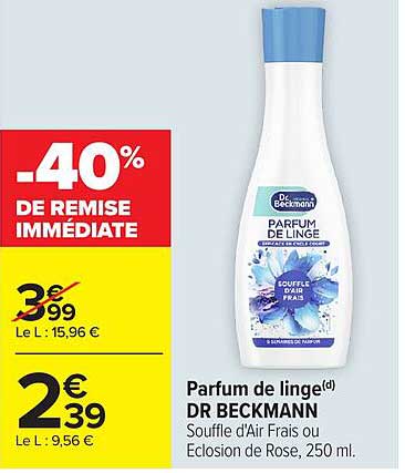 DR BECKMANN Parfum de linge