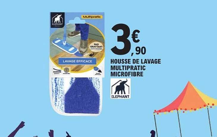 ELEPHANT Housse de lavage Multipratic microfibre