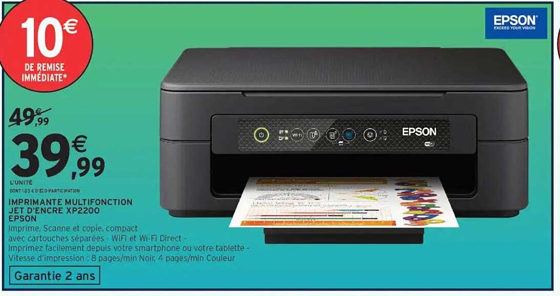 Epson imprimante multifonction XP2200