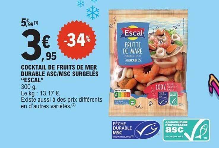 Escal Frutti di Mare