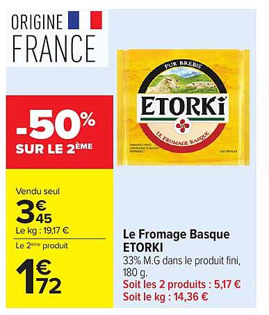 ETORKI Le Fromage Basque