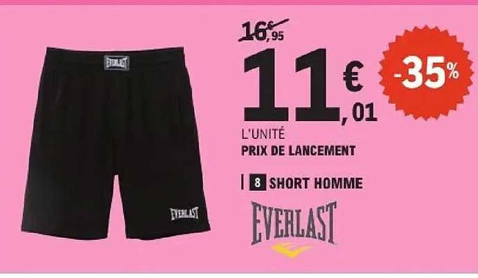 Everlast SHORT HOMME