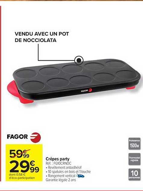 FAGOR Crêpes party