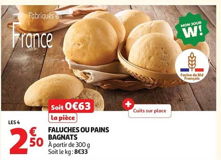 FALUCHES OU PAINS BAGNATS