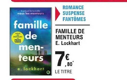 FAMILLE DE MENTEURS E. Lockhart
