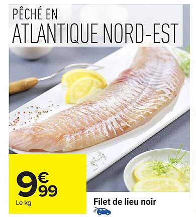 Filet de lieu noir