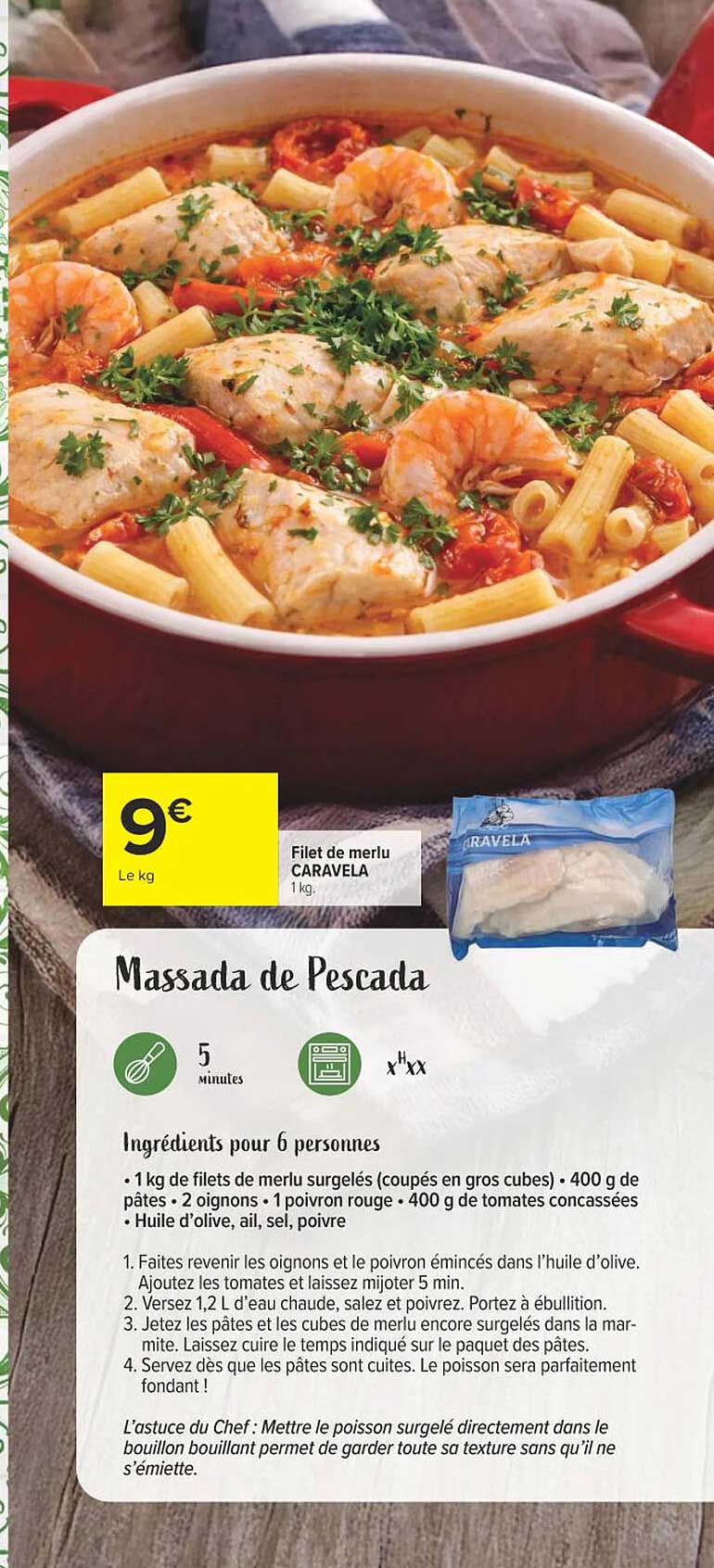 Filet de merlu CARAVELA