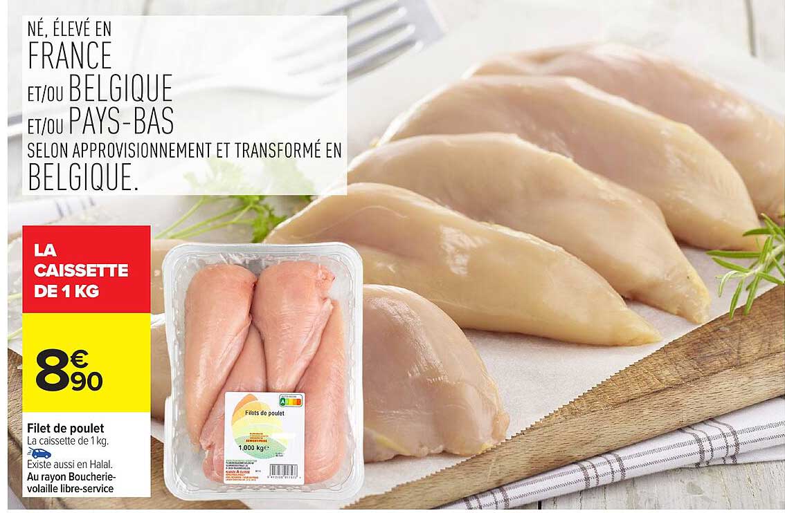 Filet de poulet