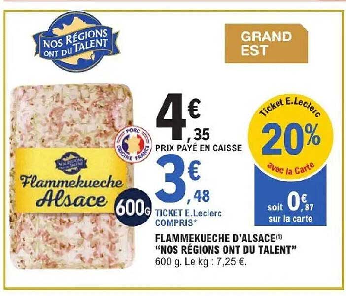 Flammekueche Alsace