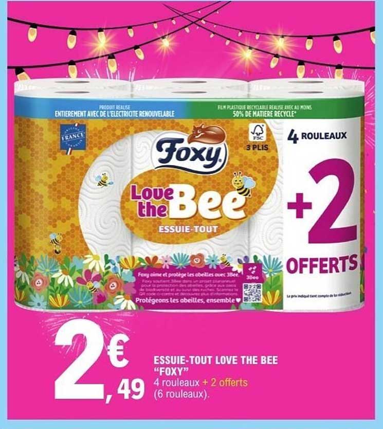 Foxy Love the Bee