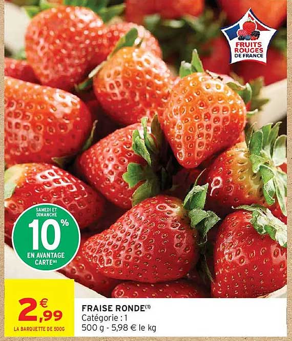 FRAISE RONDE