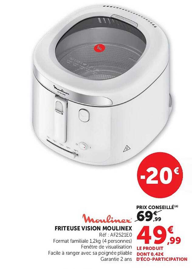 Friteuse Vision Moulinex