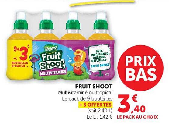 Fruit Shoot Multivitaminé