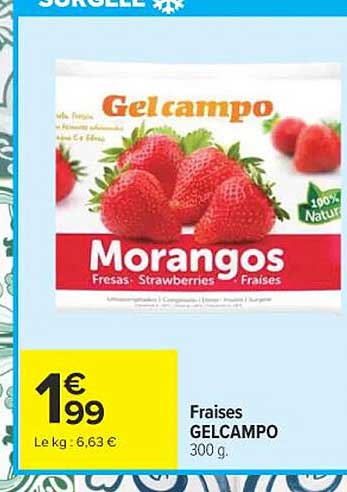 Gelcampo Morangos