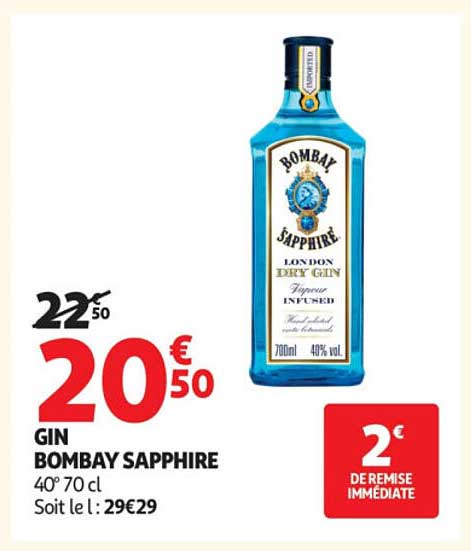 GIN BOMBAY SAPPHIRE