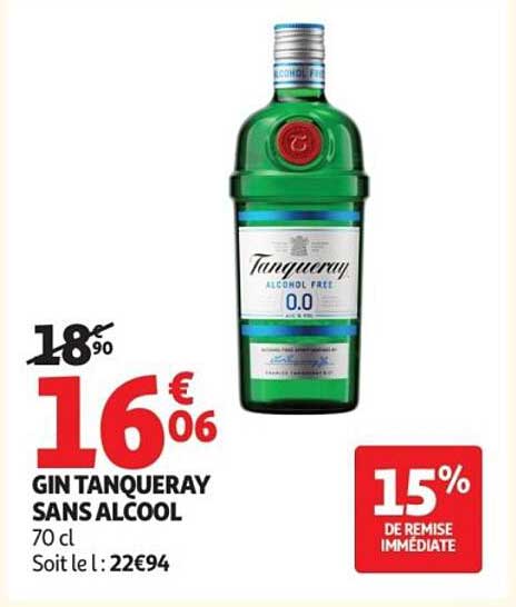 Gin Tanqueray Sans Alcool