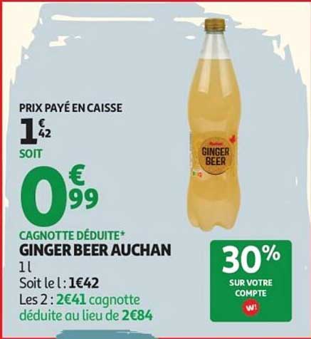 GINGER BEER AUCHAN