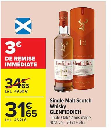 Glenfiddich Single Malt Scotch Whisky