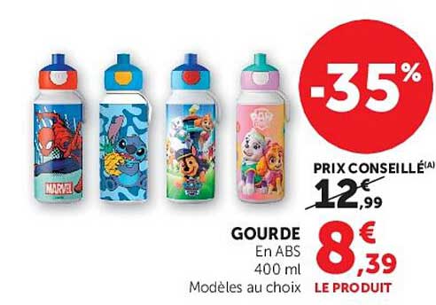 GOURDE En ABS 400 ml