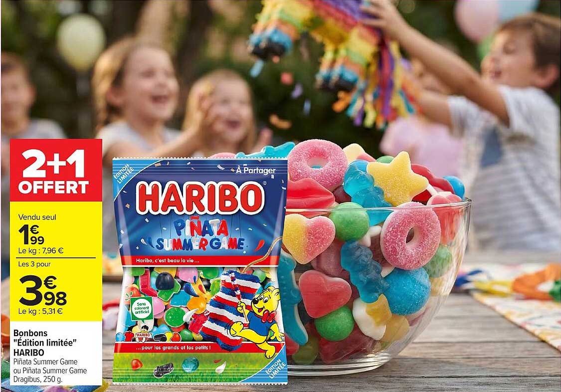 HARIBO Piñata Summer Game