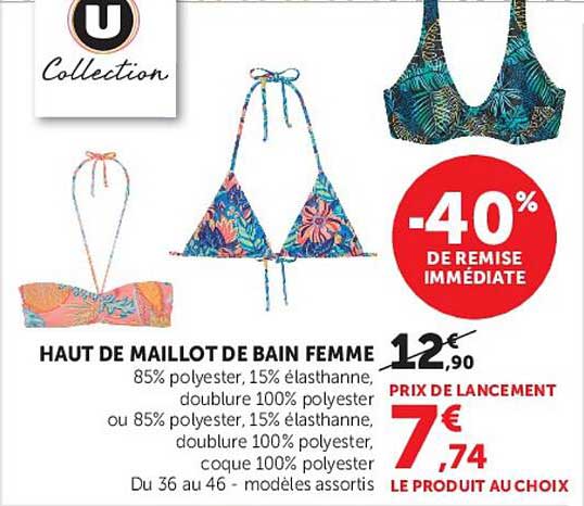 HAUT DE MAILLOT DE BAIN FEMME