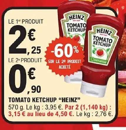 HEINZ TOMATO KETCHUP