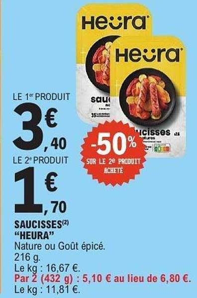 Heura Saucisses