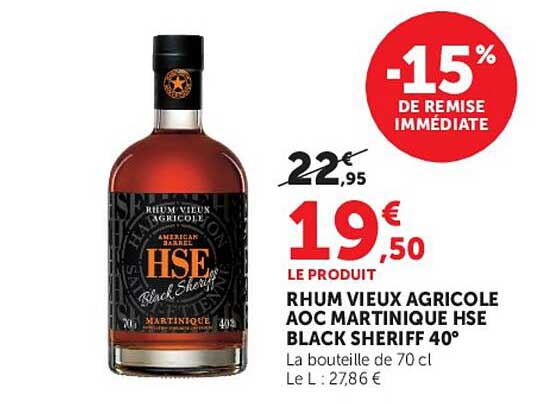 HSE Black Sheriff 40°