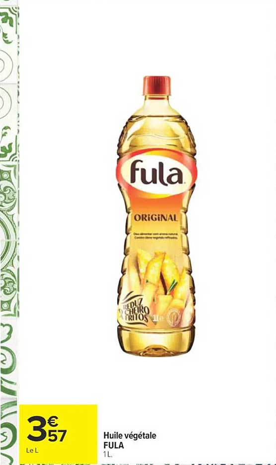 Huile végétale FULA