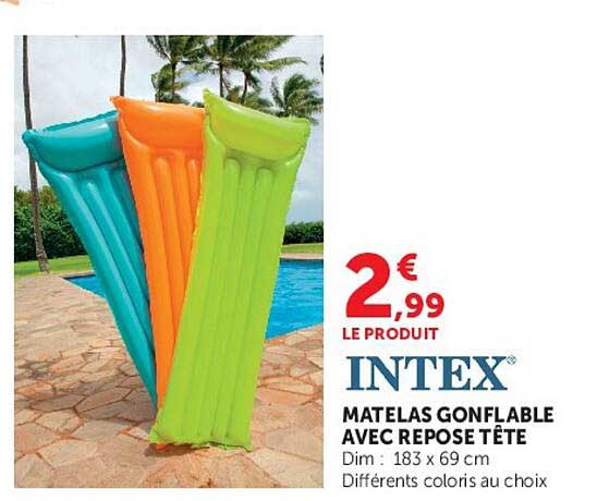 INTEX MATELAS GONFLABLE