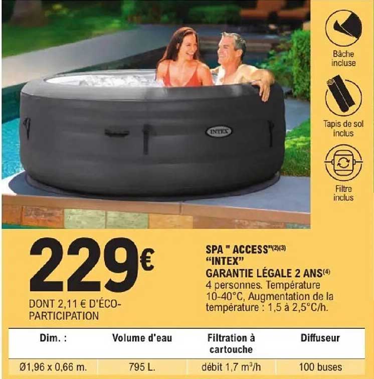 INTEX SPA ACCESS