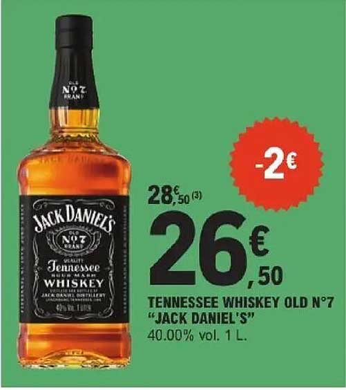 Jack Daniel's Tennessee Whiskey Old N°7