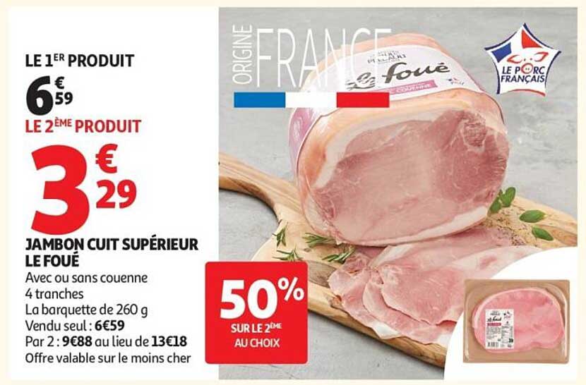 JAMBON CUIT SUPÉRIEUR LE FOUÉ
