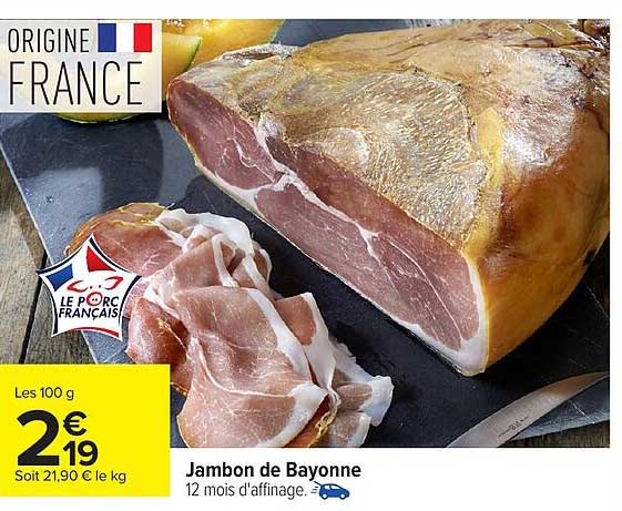 Jambon de Bayonne