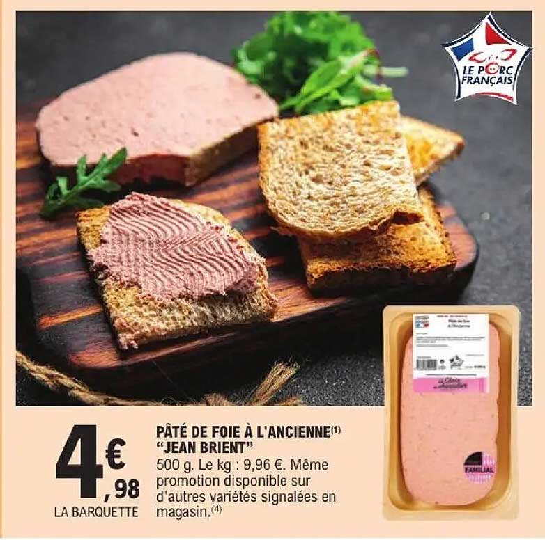 Jean Brient Pâté de foie à l'ancienne