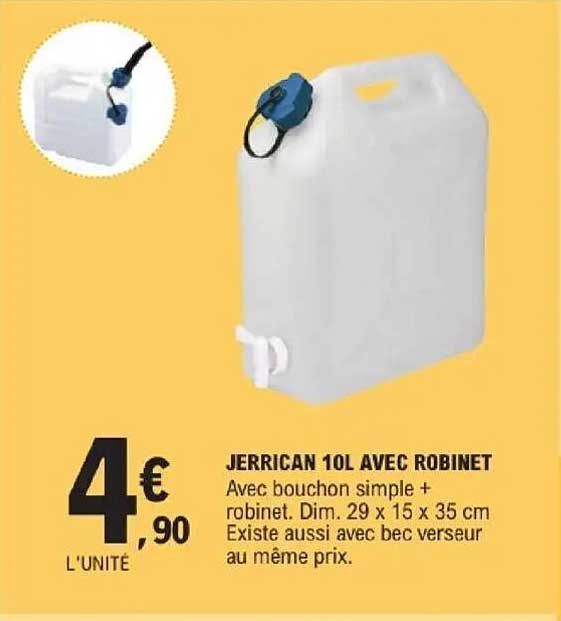 JERRICAN 10L AVEC ROBINET