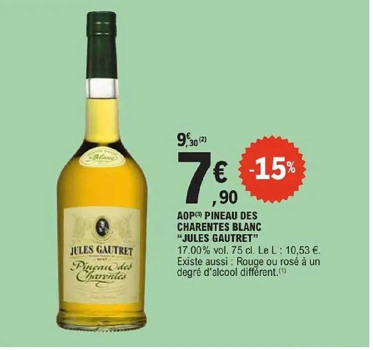 Jules Gautret Pineau des Charentes Blanc