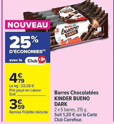KINDER BUENO DARK