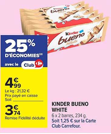 KINDER BUENO WHITE