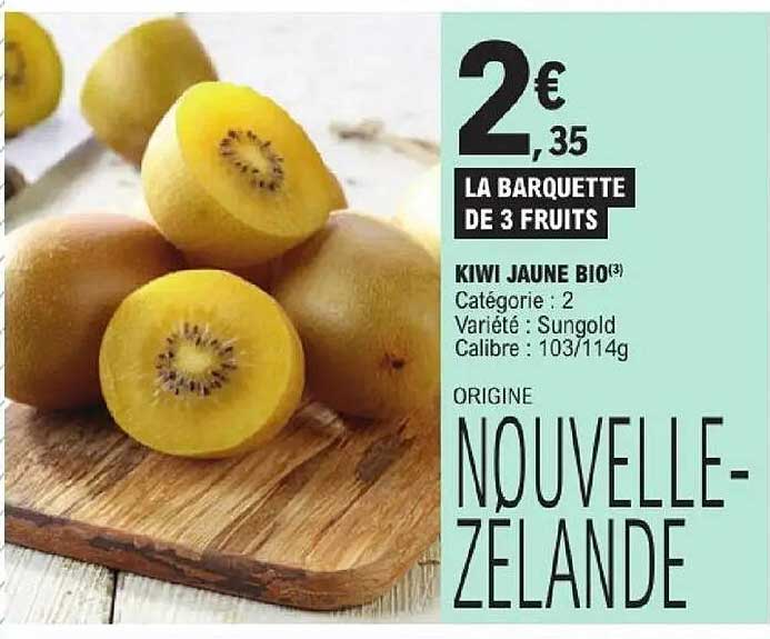 KIWI JAUNE BIO