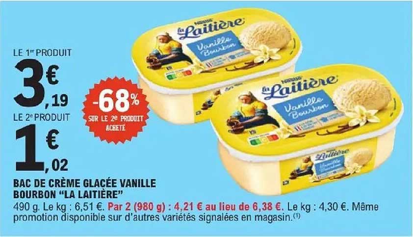 La Laitière Vanille Bourbon
