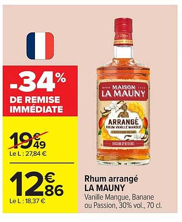 LA MAUNY Rhum arrangé