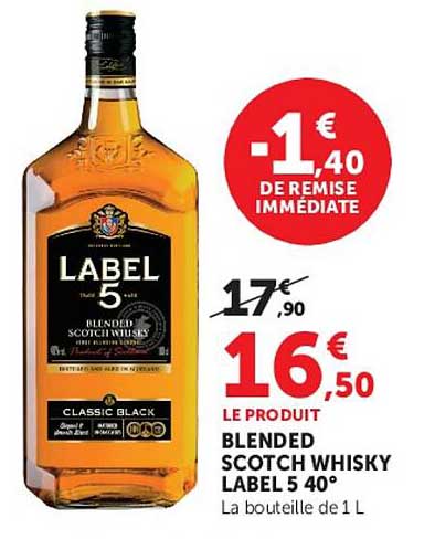 LABEL 5 Blended Scotch Whisky