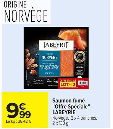 Labeyrie Saumon fumé
