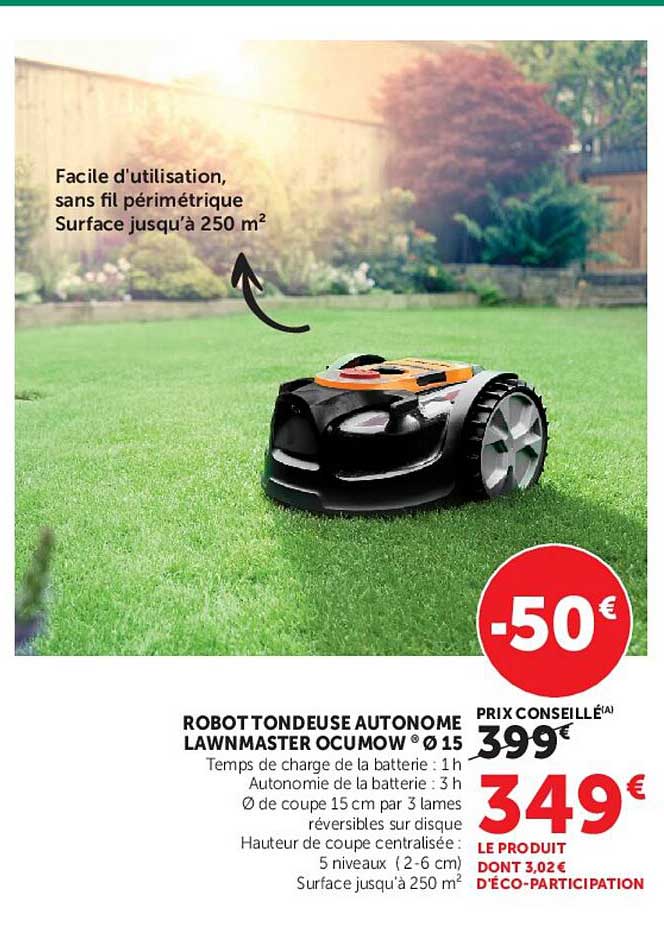 Lawnmaster Ocumow Ø15