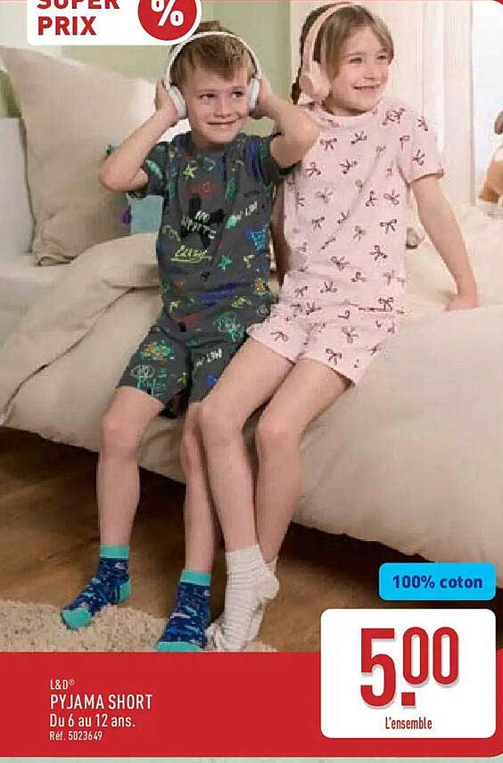 L&D Pyjama Short