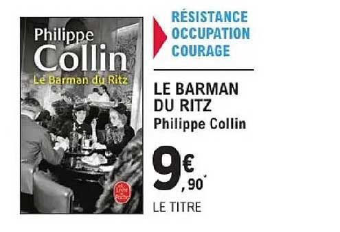 Le Barman du Ritz